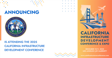 The City of San Jacinto will be attending the 2025 California Infrastructure Development Conference