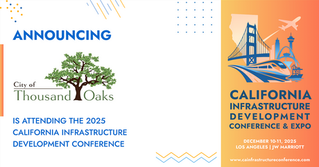 The City of Thousand Oaks will be attending the 2025 California Infrastructure Development Conference