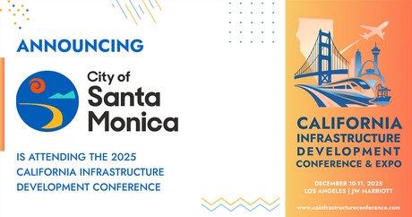 The City of Santa Monica will be attending the 2025 California Infrastructure Development Conference
