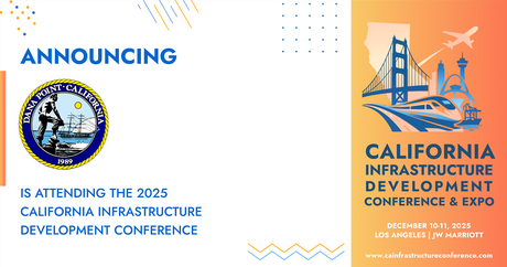 The City of Dana Point will be attending the 2025 California Infrastructure Development Conference